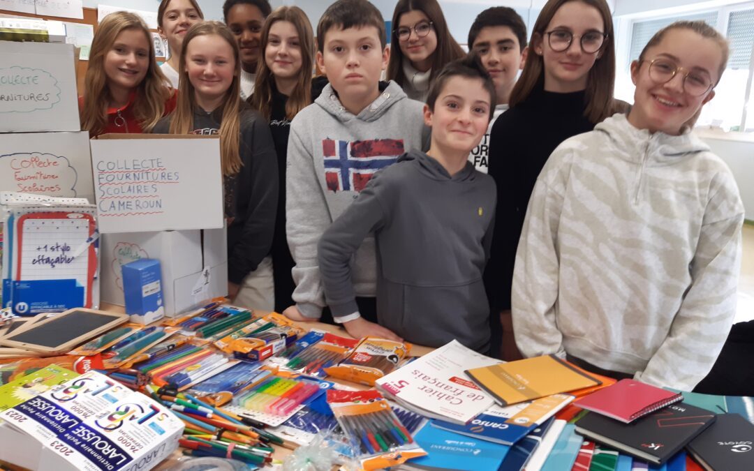 Collecte de fournitures « Rentrée Solidaire »